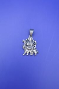 Silver Religious Ganesh Pendant (6.920 gm)