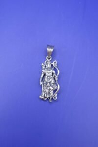 Silver Ram Darbar Designer Pendant (5.640 gm)